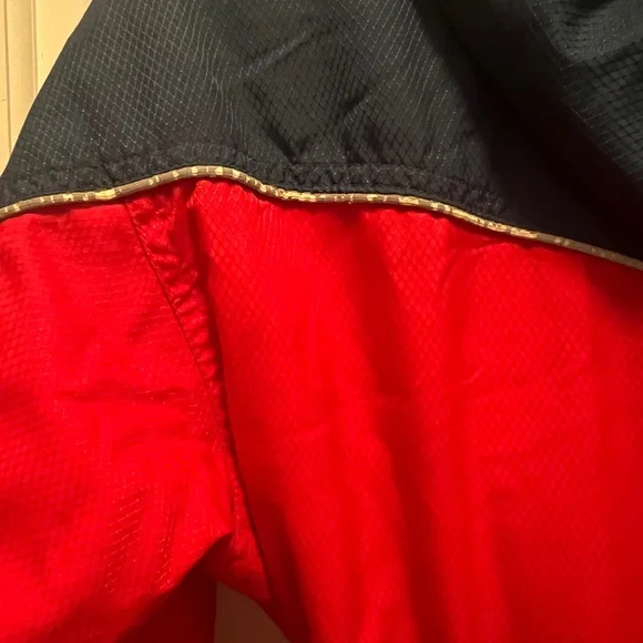 Vintage L.L. Bean Red and Yellow Kids Ski Snow Snowmobile Suit, size S - Picture 4 of 8